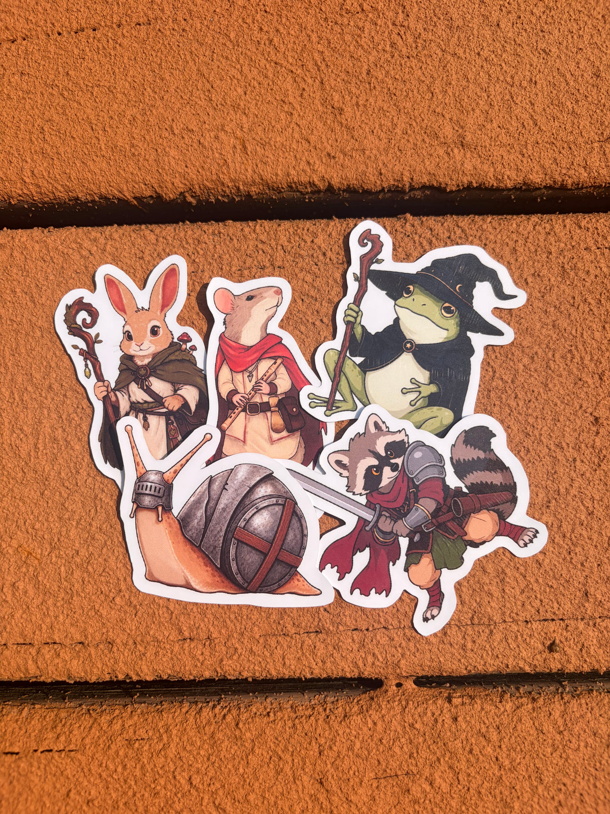 Fantasy Animal Adventures Sticker Pack