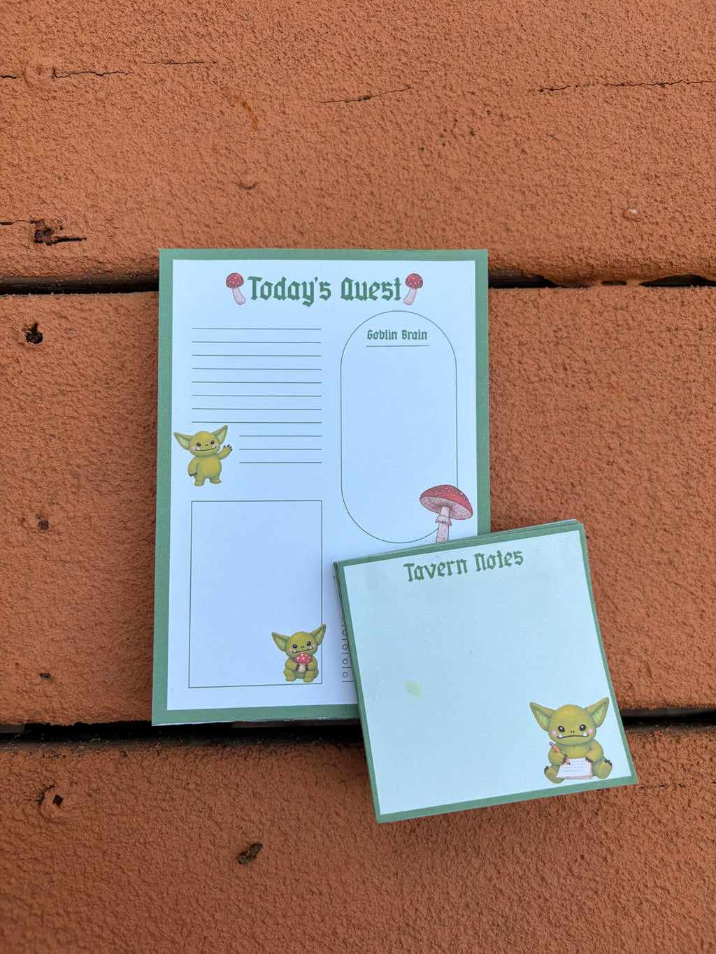 Goblin Frenzy Stationery Set