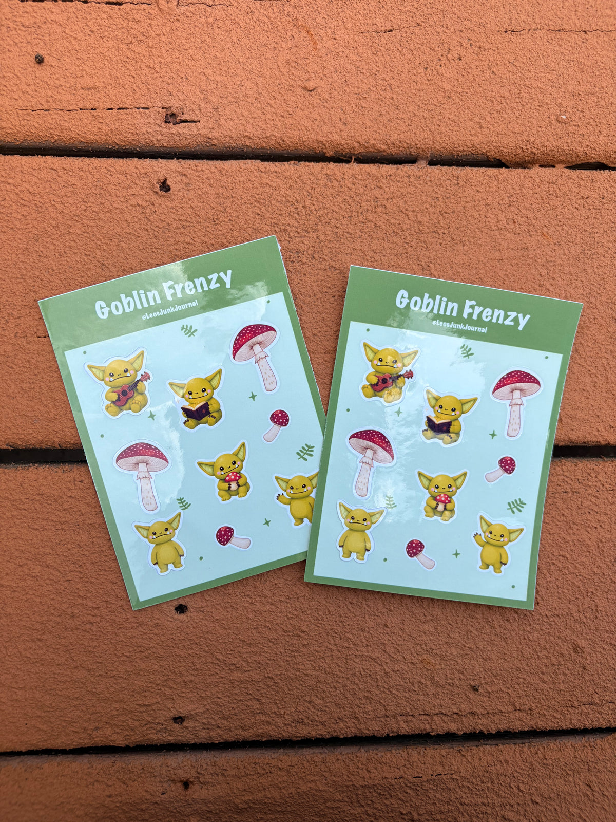Goblin Frenzy Sticker Sheet